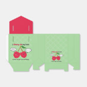 Niedlich Red Cherry Kawaii Twins Birthday Geschenkschachtel (Ungefaltet)