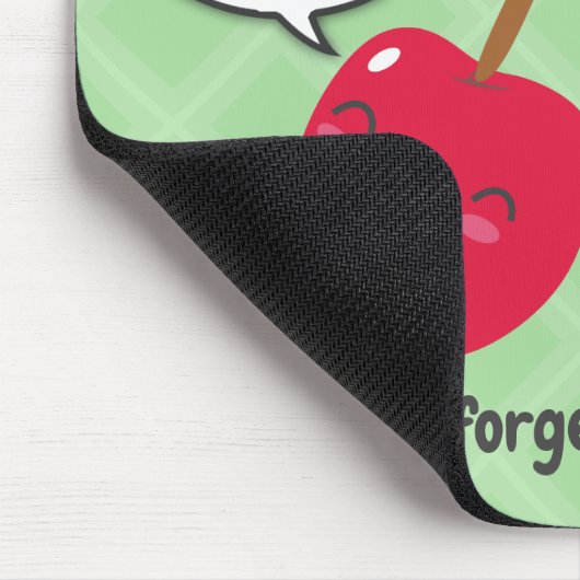 Niedlich Red Cherry Kawaii Twins Birthday Mousepad (Ecke)