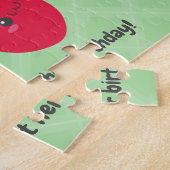 Niedlich Red Cherry Kawaii Twins Birthday Puzzle (Seite)