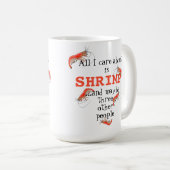 Niedlich Red Cherry Shrimp Aquarium Pet Lover Einz Kaffeetasse (VorderseiteRechts)