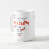 Niedlich Red Cherry Shrimp Aquarium Pet Lover Einz Kaffeetasse (Vorderseite Links)