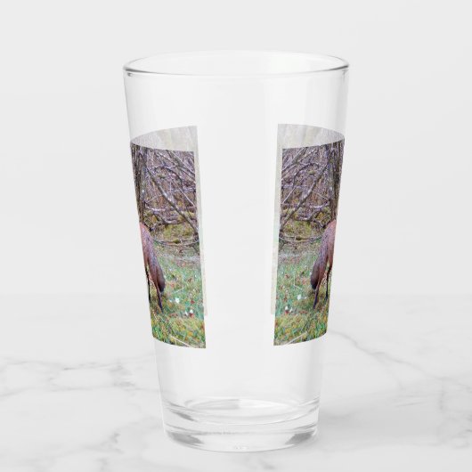 Niedlich Red Fox Glas (Links)