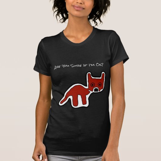 Niedlich Red Fox T-Shirt (Vorderseite)