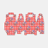 Niedlich Red Gingham Karo Design Geschenkschachtel (Ungefaltet)