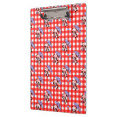 Niedlich Red Gingham Karo Klemmbrett (Links)