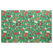 Niedlich Red Green Black Strumpfs Snowflake Stoff (Fat Quarter (45,7 x 55,9 cm))