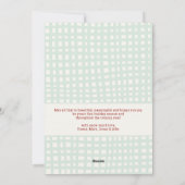 Niedlich Red Green Bow Muster Frohe Weihnachten 1 (Rückseite)