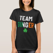 Niedlich Red Head Team Ginger St Patricks T-Shirt (Vorderseite)