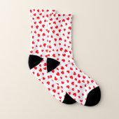 Niedlich Red Hearts Valentinstag Socken (Paar)
