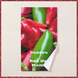 Niedlich Red Hot Mama Badhandtuch Set