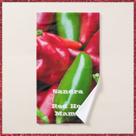 Niedlich Red Hot Mama Badhandtuch Set