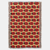 Niedlich Red Ladybug Decke (Vorderseite Vertikal)