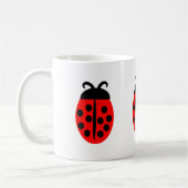 Niedlich Red Ladybug Kaffeetasse (Links)