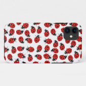 Niedlich Red Ladybug Pattern Case-Mate iPhone Hülle (Rückseite (Horizontal))