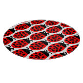 Niedlich Red Ladybug Schneidebrett (Ecke)