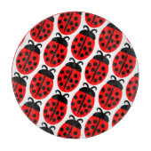 Niedlich Red Ladybug Schneidebrett (Vorderseite)