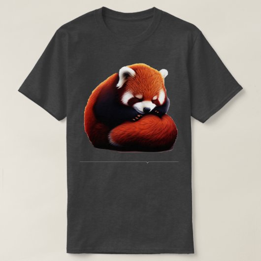 Niedlich Red Panda 2023 v7 T-Shirt (Design vorne)