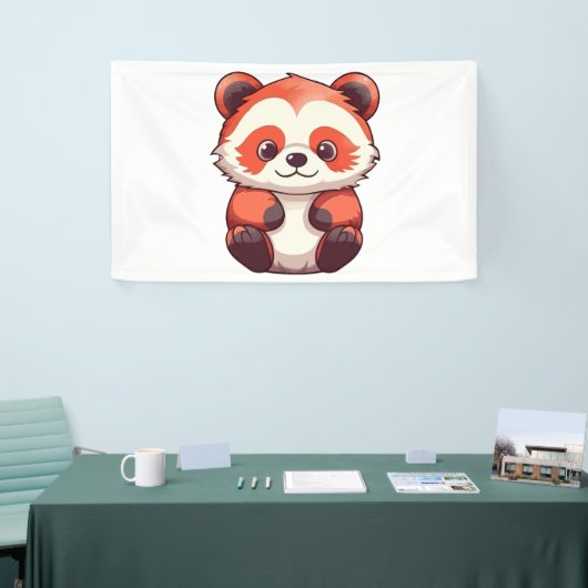 Niedlich Red Panda Banner (Messeveranstaltung)