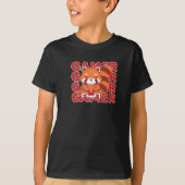 Niedlich Red Panda Gaming Lover Boy T-Shirt (Vorderseite)
