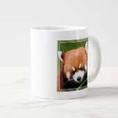 Niedlich Red Panda Jumbo-Tasse (Vorderseite Rechts)