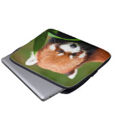 Niedlich Red Panda Laptopschutzhülle (Vorne Knopf)