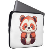 Niedlich Red Panda Laptopschutzhülle (Vorne Rechts)