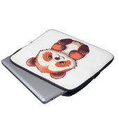 Niedlich Red Panda Laptopschutzhülle (Vorne Knopf)