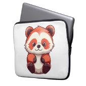 Niedlich Red Panda Laptopschutzhülle (Vorderseite Links)