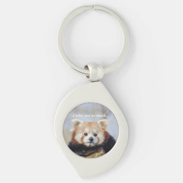 Niedlich Red Panda Miss Sie so viel Schlüsselanhänger