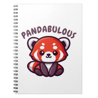 Niedlich Red Panda Notizblock