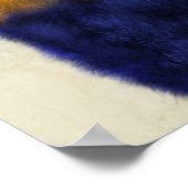 Niedlich Red Panda Portrait Poster (Ecke)