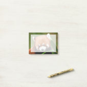 Niedlich Red Panda Post-it Klebezettel (Auf Schreibtisch)