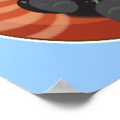 Niedlich Red Panda Poster (Ecke)