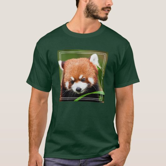 Niedlich Red Panda T-Shirt (Vorderseite)