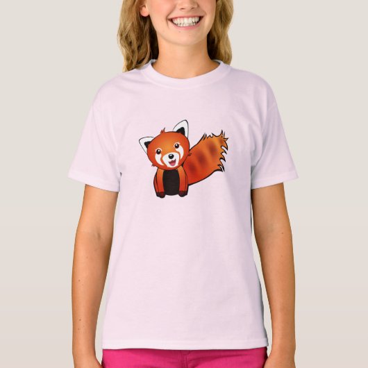 Niedlich Red Panda T - Shirt (Vorderseite)