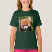 Niedlich Red Panda T-Shirt (Vorderseite)