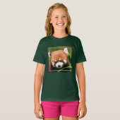 Niedlich Red Panda T-Shirt (Vorne ganz)
