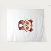 Niedlich Red Panda Wandteppich (Vorderseite (Horizontal))
