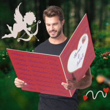 Niedlich Red Pink Heart Liebe Valentinstag