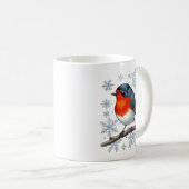 Niedlich Red Robin Bird Kaffeetasse (VorderseiteRechts)
