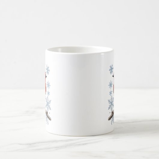 Niedlich Red Robin Bird Kaffeetasse (Mittel)