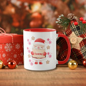 Niedlich Red Santa Name Tasse