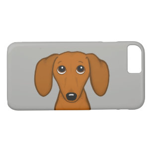 Niedlich Red Shorthair Dackel Cartoon Dackel Hun Case-Mate iPhone Hülle