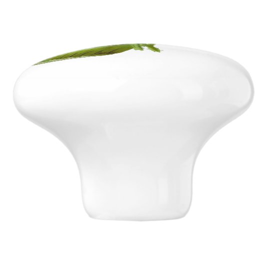 Niedlich Red Strawberry Keramikknauf (Seitenansicht)