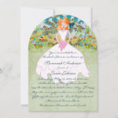 Niedlich Redhead Auburn Bride Boho Brautparty Einladung (Vorderseite)