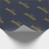 Niedlich Regift Funny Holiday Geschenkpapier (Ecke)