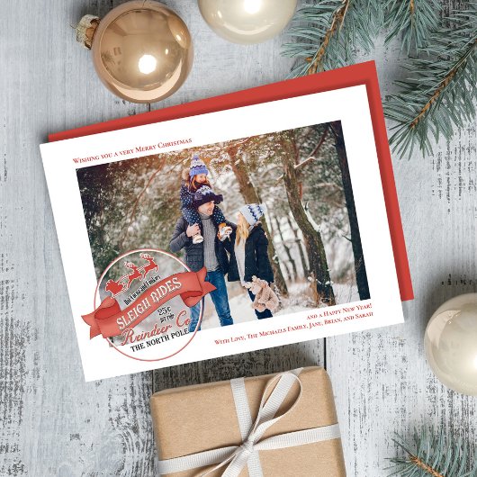 Niedlich Reindeer Ein Foto Weihnachten