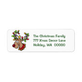 Niedlich Reindeer Frohe Weihnachtsansprache (Vorne)