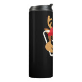 Niedlich Reindeer Nurse Thermosbecher (Nach links gedreht)