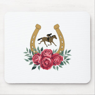 Niedlich Reitsport Rose KY 151. Derby Pferd Party Mousepad